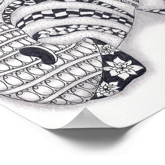 Volledig formaat Zebra Poster (Hoek)