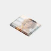 Volledig fotoontwerp met aangepaste naam post-it® notes (Schuin)