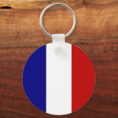 Volledig Franse vlag! Sleutelhanger (Voorkant)