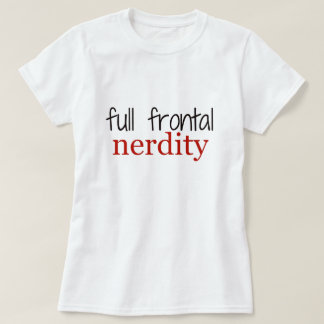 Volledig Frontale Nerdity t-shirts