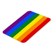 Volledig Gay Pride vlag Magneet (Linkerzijde)