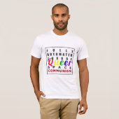 Volledig geautomatiseerd Luxe Queer Space Communis T-shirt (Voorkant volledig)