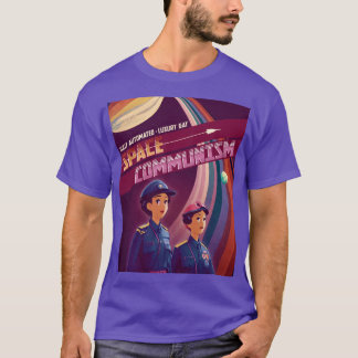 Volledig geautomatiseerde luxe ruimtecommunisme jo t-shirt