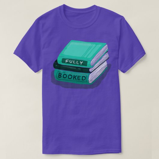 Volledig geboekt t-shirt (Design voorkant)