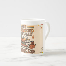 Volledig geboekte weekend design porselein kop