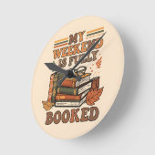 Volledig geboekte weekend design ronde klok (Hoek)