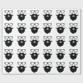 Volledig gegroeid Man Cadeaupapier (Vlak)