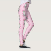 Volledig gekleurde kat Love Cartoon Pattern Art Leggings (Rechts)