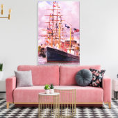 Volledig gemarkeerd canvas afdruk (Insitu (Woonkamer))