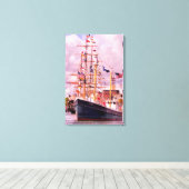 Volledig gemarkeerd canvas afdruk (Insitu (Houten vloer))