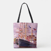 Volledig gemarkeerd tote bag (Achterkant)