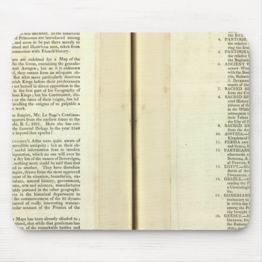 Volledig genealogisch, historisch, chronologisch muismat (Voorkant)