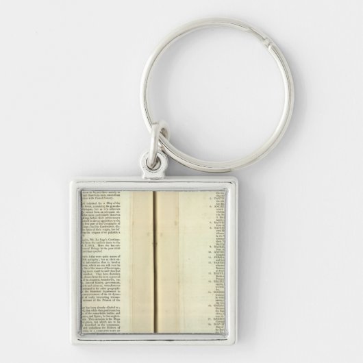 Volledig genealogisch, historisch, chronologisch sleutelhanger (Voorkant)