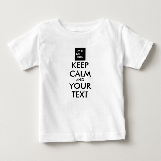 Volledig Gepersonaliseerde KEEP CALM en JOUW TEKST (Voorkant)