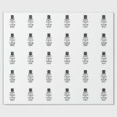 Volledig Gepersonaliseerde KEEP CALM en JOUW TEKST Cadeaupapier (Vlak)