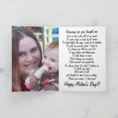 Volledig gepersonaliseerde mooie Moederdag-kaart Kaart (Binnen)