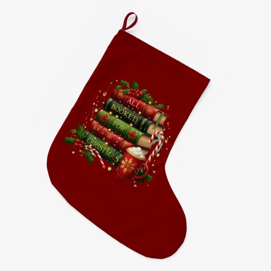 volledig gereserveerd voor Kerstmis Grote Kerstsok (Voorkant (Hangend))