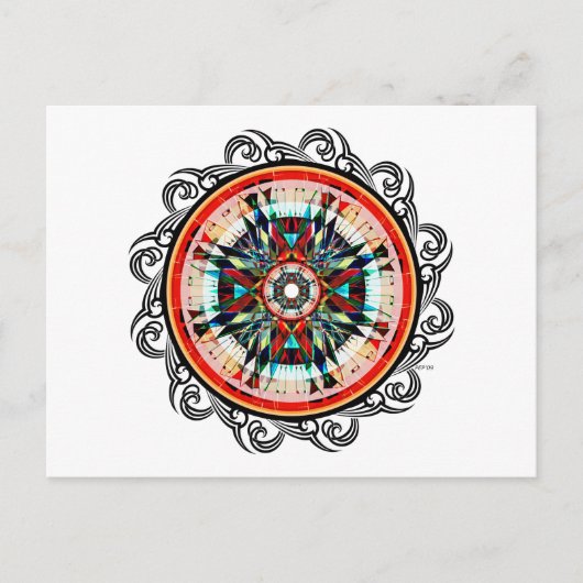 Volledig geschikt briefkaart (Voorkant)