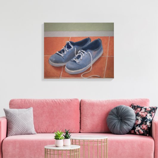 VOLLEDIG GESERVEERD CANVAS AFDRUK (Insitu (Woonkamer))