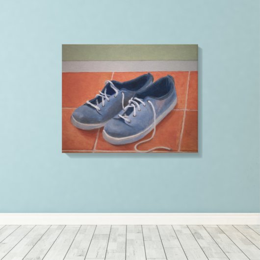 VOLLEDIG GESERVEERD CANVAS AFDRUK (Insitu (Houten vloer))