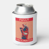 Volledig gevaccineerd blikjeskoeler (Blikje Voorkant)