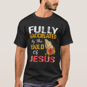 Volledig gevaccineerd door het bloed van Jesus Lio T-shirt