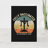 Volledig gevaccineerd door het bloed van Jezus Chr Kaart (Voorkant)