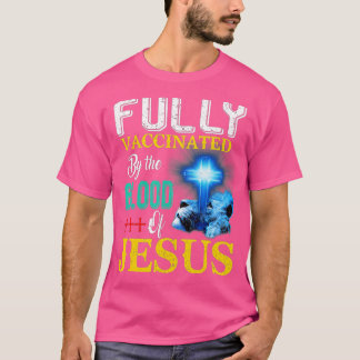 Volledig gevaccineerd door het Christelijk van Jez T-shirt