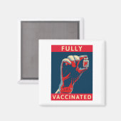 Volledig gevaccineerd magneet (Voorkant / Achterkant)