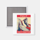 Volledig gevaccineerd magneet (Voorkant / Achterkant)