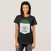 VOLLEDIG GEVACCINEERD NOG ANTISOCIALE CACTUS-VACCI T-SHIRT (Voorkant volledig)