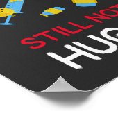 Volledig gevaccineerd nog steeds geen heupger poster (Hoek)