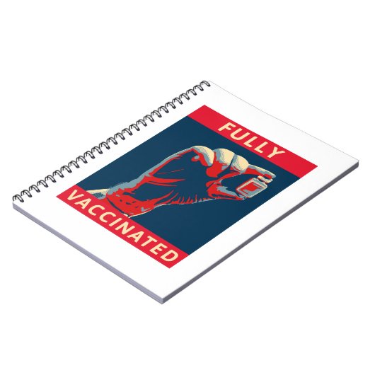 Volledig gevaccineerd notitieboek (Linkerzijde)