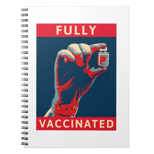 Volledig gevaccineerd notitieboek (Voorkant)