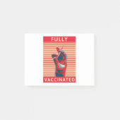 Volledig gevaccineerd post-it® notes (Voorkant)