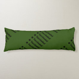 Volledig gevaccineerd - Pro vaccin - immunisatie Lichaamskussen