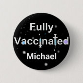 Volledig gevaccineerd ronde button 5,7 cm (Voorkant)