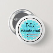 Volledig gevaccineerd tegen Covid 19 Knop Ronde Button 5,7 Cm (Voorkant /achterkant)