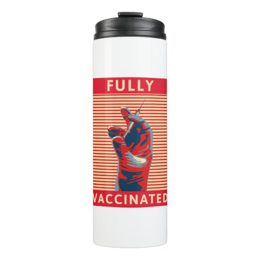Volledig gevaccineerd thermosbeker (Voorkant)