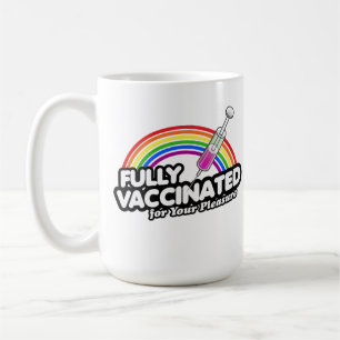 VOLLEDIG GEVACCINEERD VOOR UW PLEZIER KOFFIEMOK