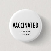 Volledig gevaccineerde Button (Voorkant)