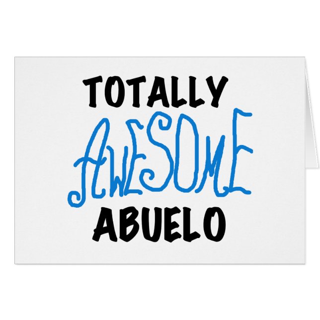 Volledig Geweldige Abuelo Tshirts en geschenken (Voorkant Horizontaal)