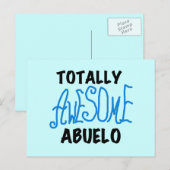 Volledig Geweldige Abuelo Tshirts en geschenken Briefkaart (Voorkant / Achterkant)