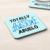 Volledig Geweldige Abuelo Tshirts en geschenken Drankjes Onderzetter (Linkerzijde)