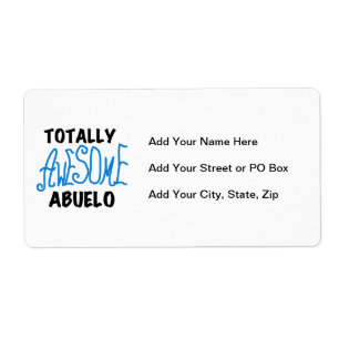 Volledig Geweldige Abuelo Tshirts en geschenken Etiket