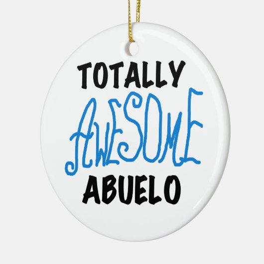 Volledig Geweldige Abuelo Tshirts en geschenken Keramisch Ornament (Links)