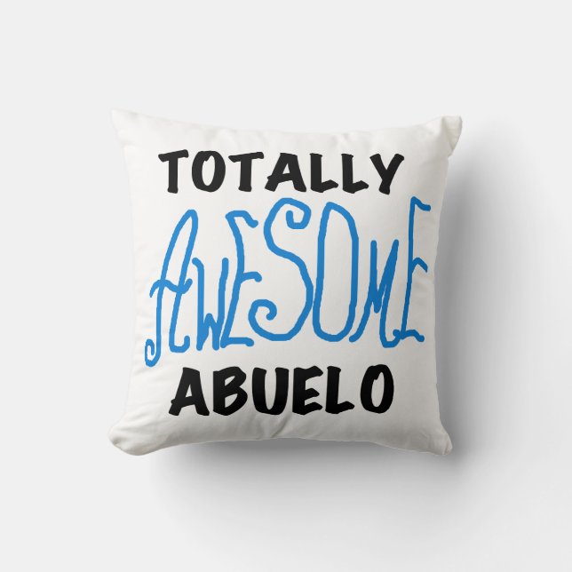 Volledig Geweldige Abuelo Tshirts en geschenken Kussen (Voorkant)