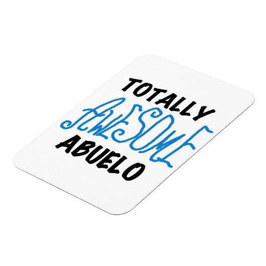 Volledig Geweldige Abuelo Tshirts en geschenken Magneet (Linkerzijde)