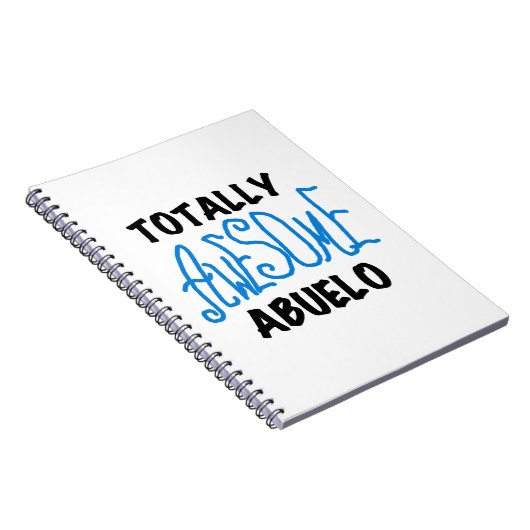 Volledig Geweldige Abuelo Tshirts en geschenken Notitieboek (Rechterzijde)