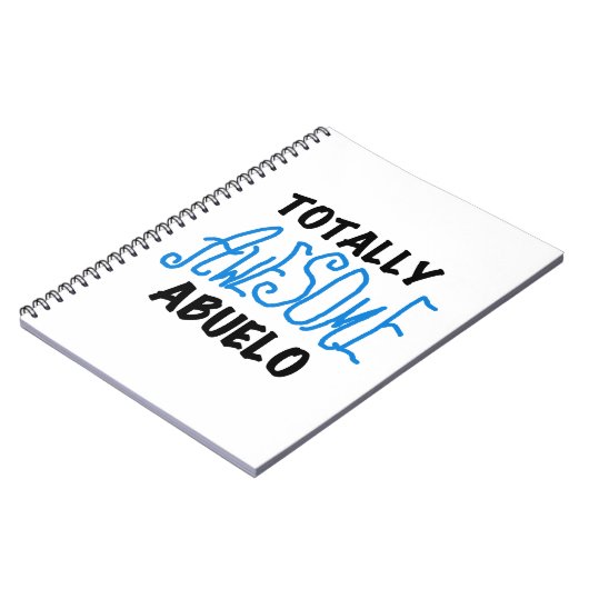 Volledig Geweldige Abuelo Tshirts en geschenken Notitieboek (Linkerzijde)